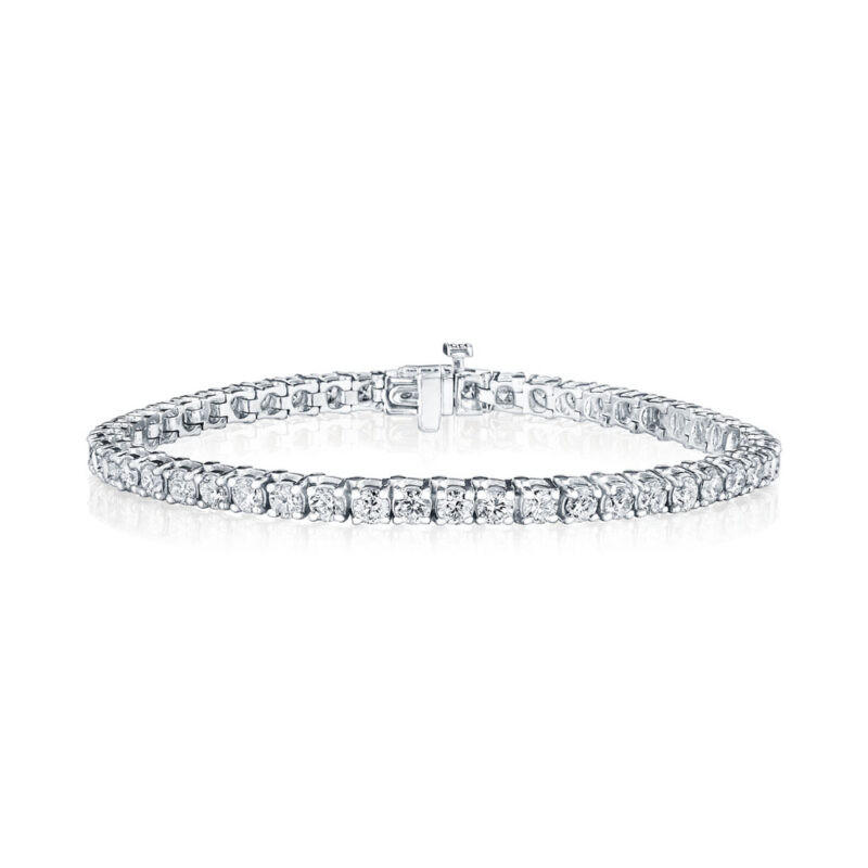 Round Diamond Tennis Bracelet