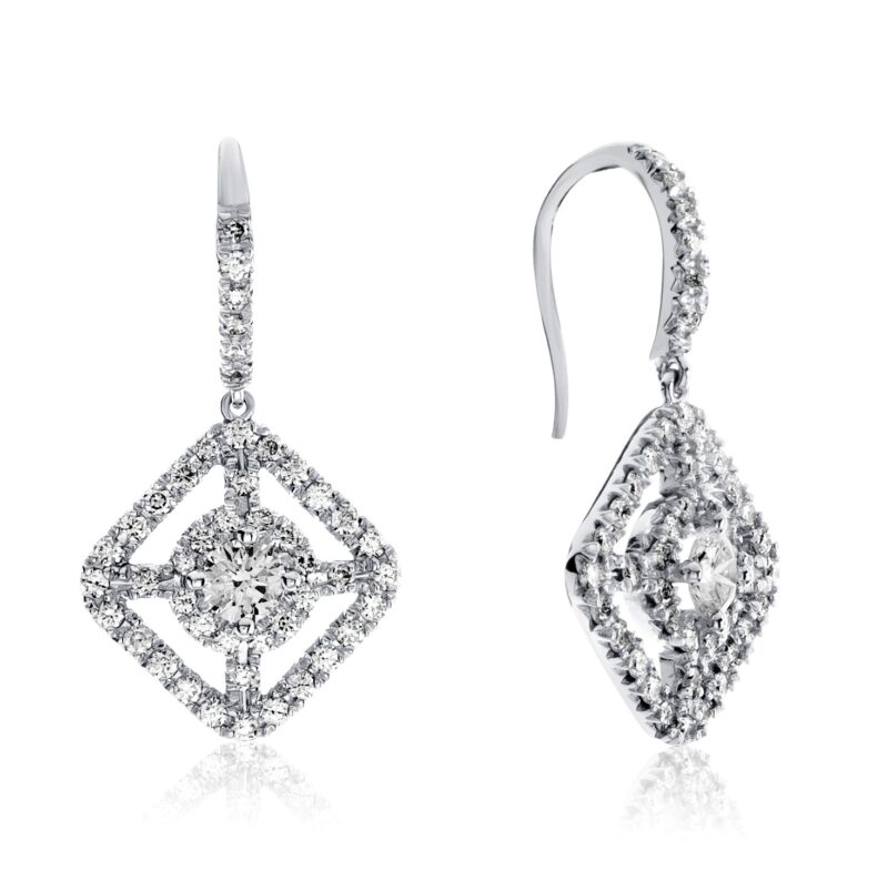 Round Diamond Earrings