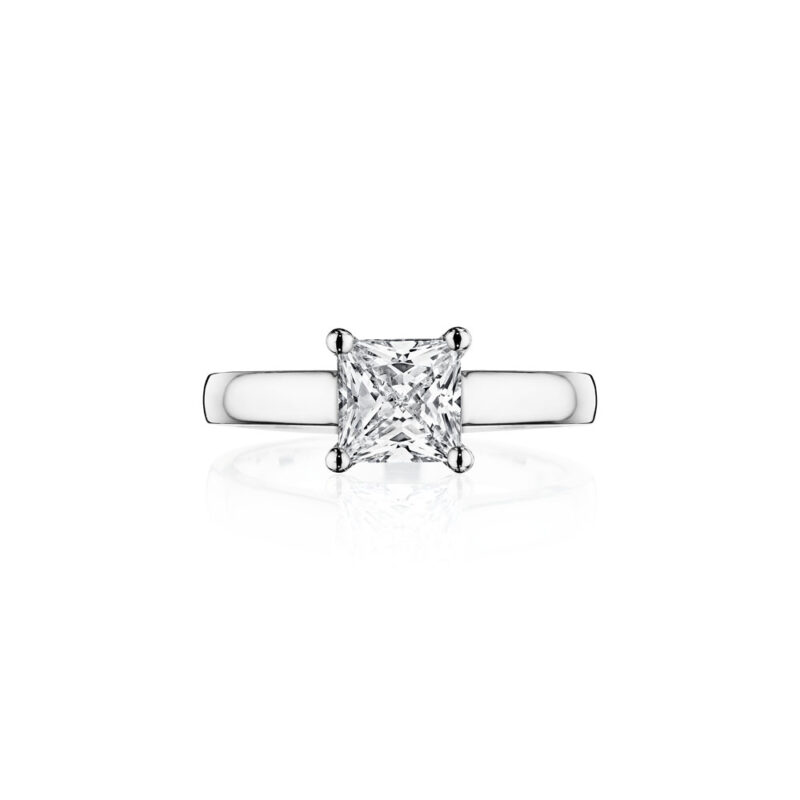 Perfect Twogether® Classic Princess Cut Solitaire Ring