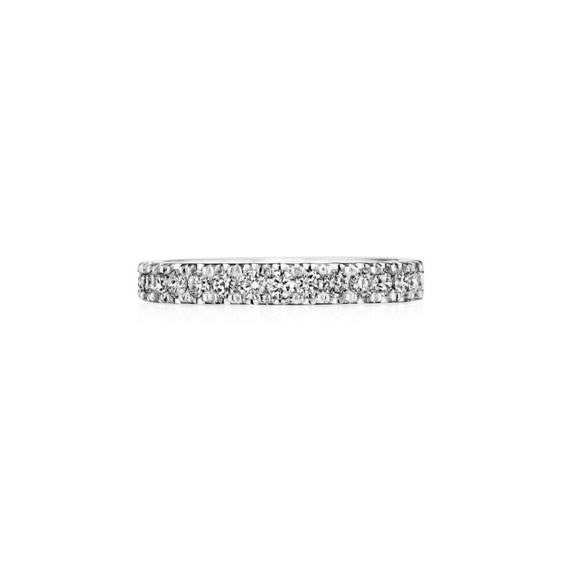 Perfect Twogether® Round Diamond Prong Set Band